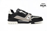 Louis Vuitton Trainer Cowboy Black Gray 1AAHS3