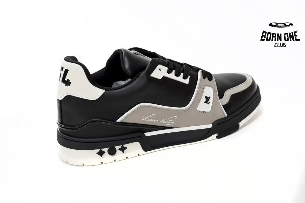 Louis Vuitton Trainer Cowboy Black Gray 1AAHS3