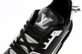 Louis Vuitton Trainer Cowboy Black Gray 1AAHS3
