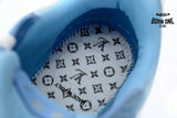 Louis Vuitton Trainer Blue Embossed Monogram 1AARFI