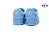 Louis Vuitton Trainer Blue Embossed Monogram 1AARFI