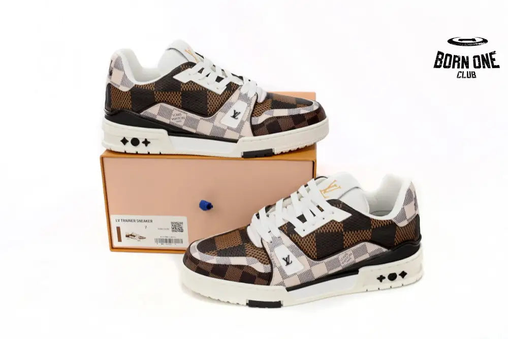 Louis Vuitton Trainer #54 Damier Ebene Multi 1AAST7