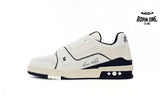 Louis Vuitton Trainer All Blue Dark Dlue Lychee Pattern 1ABFA9
