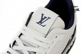 Louis Vuitton Trainer All Blue Dark Dlue Lychee Pattern 1ABFA9