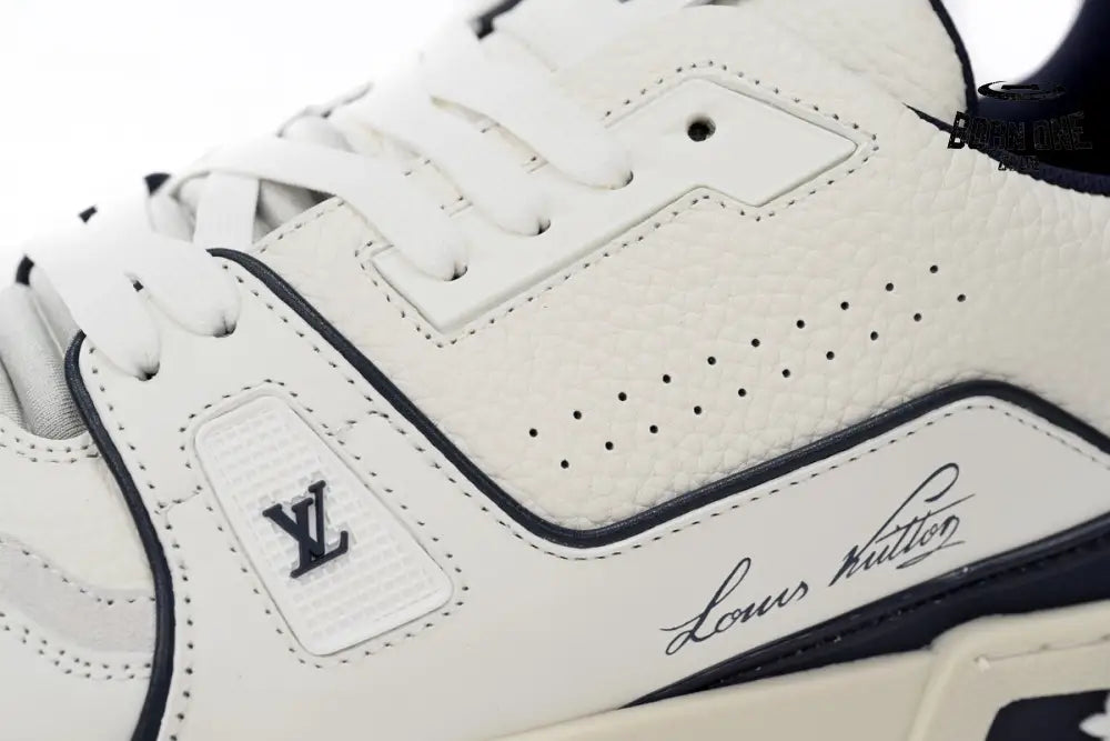 Louis Vuitton Trainer All Blue Dark Dlue Lychee Pattern 1ABFA9