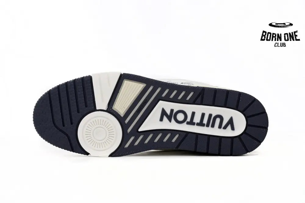 Louis Vuitton Trainer All Blue Dark Dlue Lychee Pattern 1ABFA9