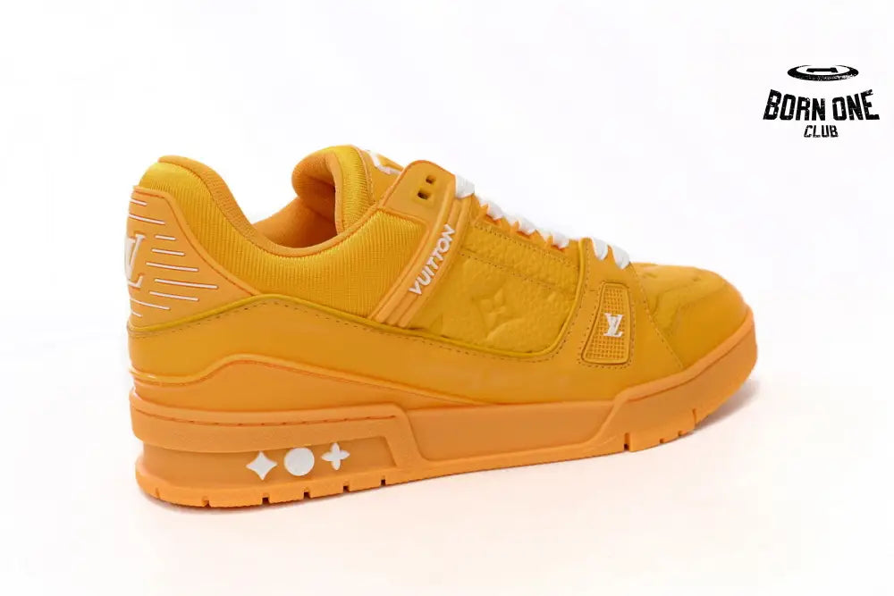 Louis Vuitton Trainer Yellow Embossed Monogram 1AARG0
