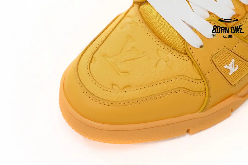 Louis Vuitton Trainer Yellow Embossed Monogram 1AARG0