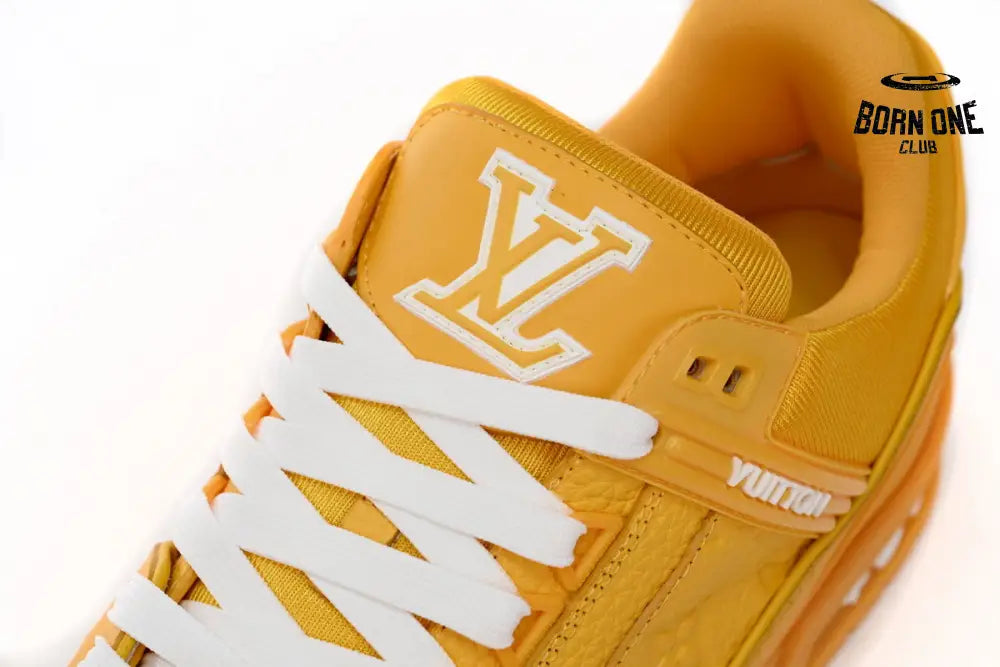 Louis Vuitton Trainer Yellow Embossed Monogram 1AARG0