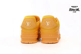 Louis Vuitton Trainer Yellow Embossed Monogram 1AARG0