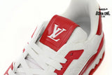 Louis Vuitton Trainer #54 Signature Red White 1AANFH