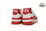 Louis Vuitton Trainer #54 Signature Red White 1AANFH