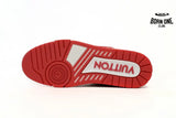 Louis Vuitton Trainer #54 Signature Red White 1AANFH