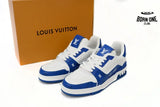 Louis Vuitton Trainer #54 Signature Blue White
