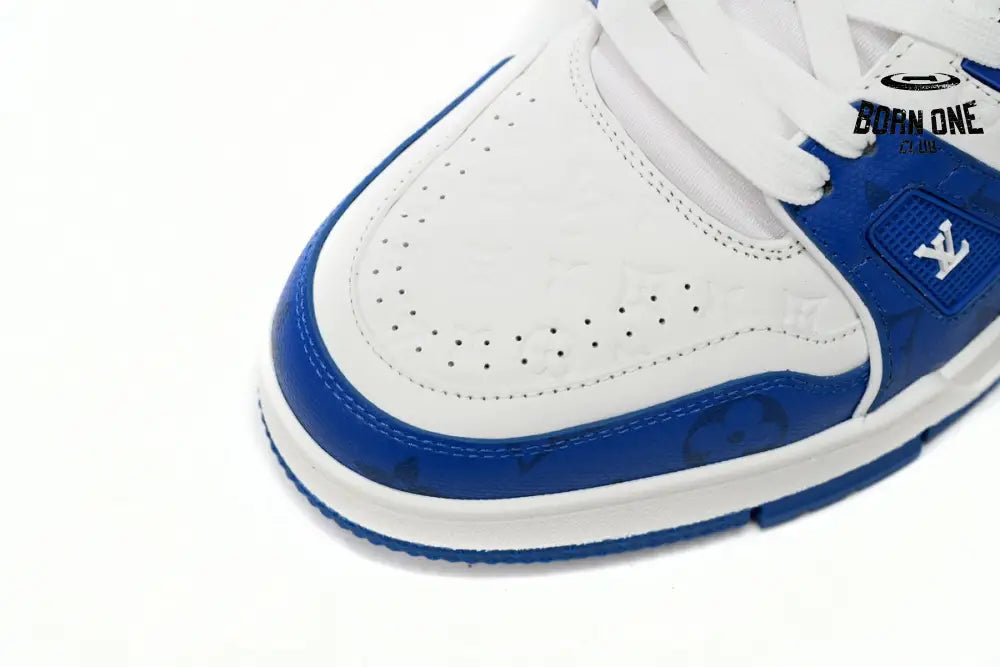 Louis Vuitton Trainer #54 Signature Blue White