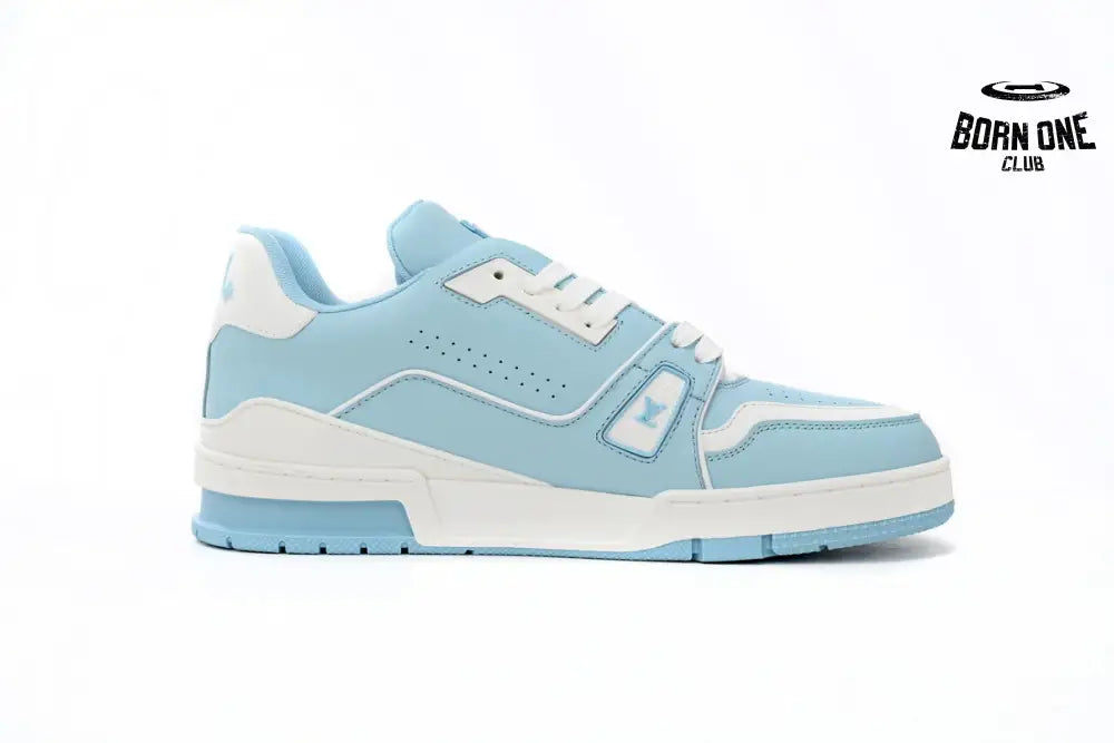 Louis Vuitton Trainer #54 Light Blue White 1AAHSJ