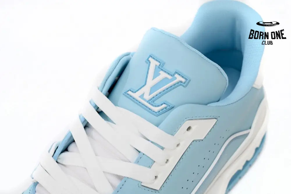 Louis Vuitton Trainer #54 Light Blue White 1AAHSJ