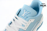Louis Vuitton Trainer #54 Light Blue White 1AAHSJ