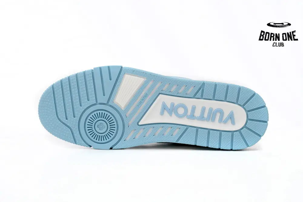 Louis Vuitton Trainer #54 Light Blue White 1AAHSJ