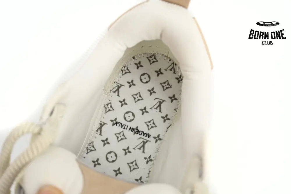 Louis Vuitton LV Skate Sneaker Beige White 1AARQH