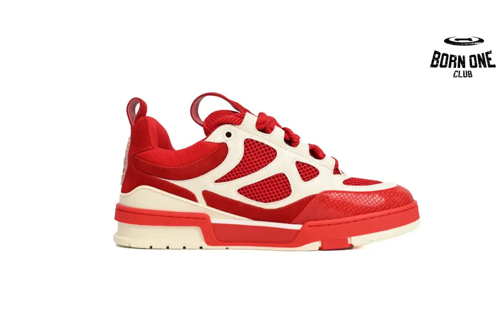 Louis Vuitton LV Skate Sneaker Red White 1AARS5