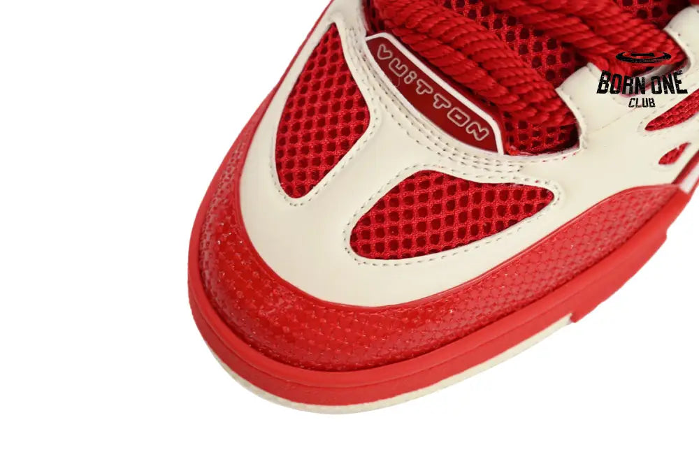 Louis Vuitton LV Skate Sneaker Red White 1AARS5