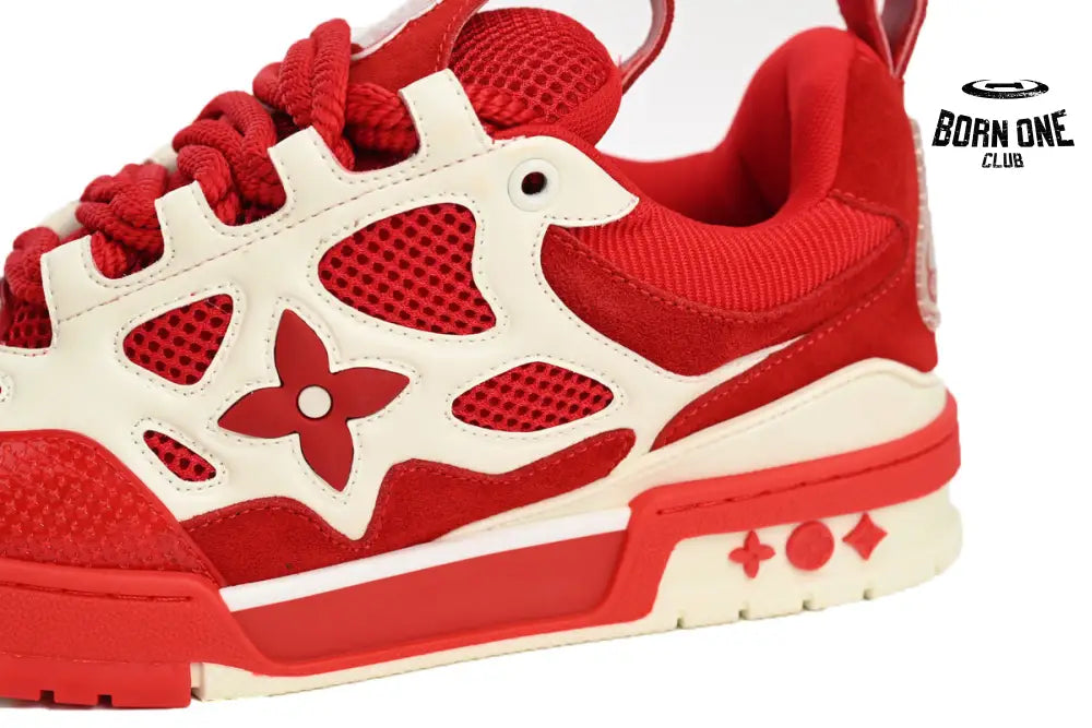 Louis Vuitton LV Skate Sneaker Red White 1AARS5
