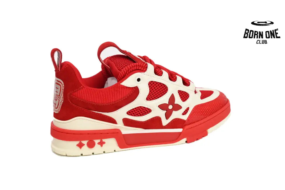 Louis Vuitton LV Skate Sneaker Red White 1AARS5