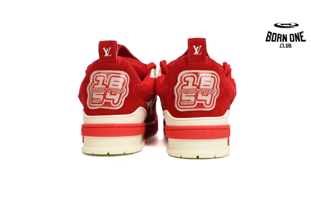 Louis Vuitton LV Skate Sneaker Red White 1AARS5