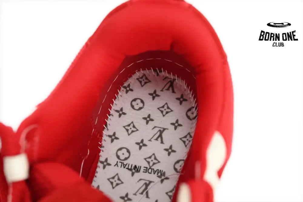 Louis Vuitton LV Skate Sneaker Red White 1AARS5