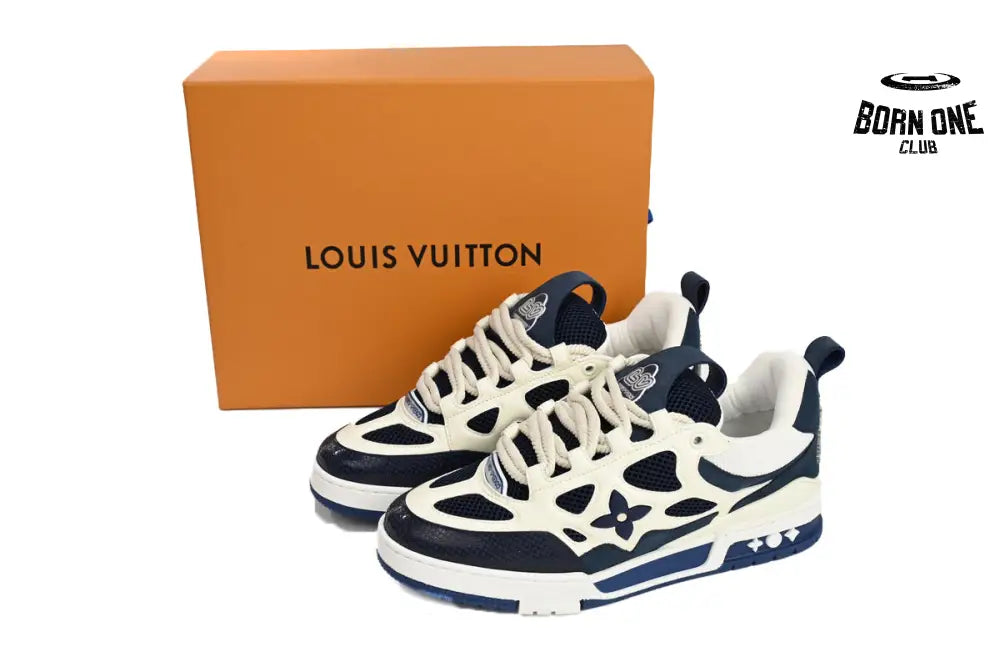 Louis Vuitton LV Skate Sneaker Marine White 1AARRM