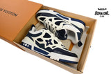 Louis Vuitton LV Skate Sneaker Marine White 1AARRM