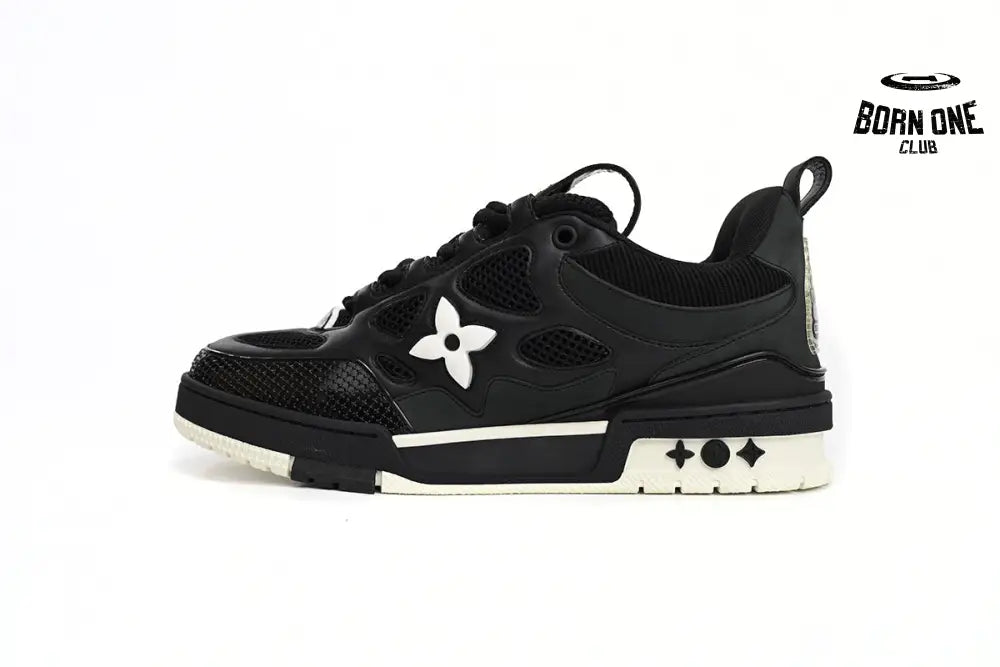 Louis Vuitton LV Skate Sneaker Black White 1AARR2