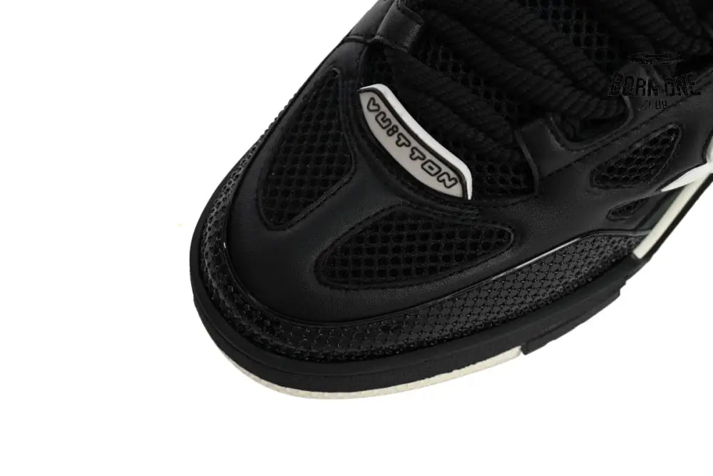 Louis Vuitton LV Skate Sneaker Black White 1AARR2