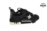 Louis Vuitton LV Skate Sneaker Black White 1AARR2