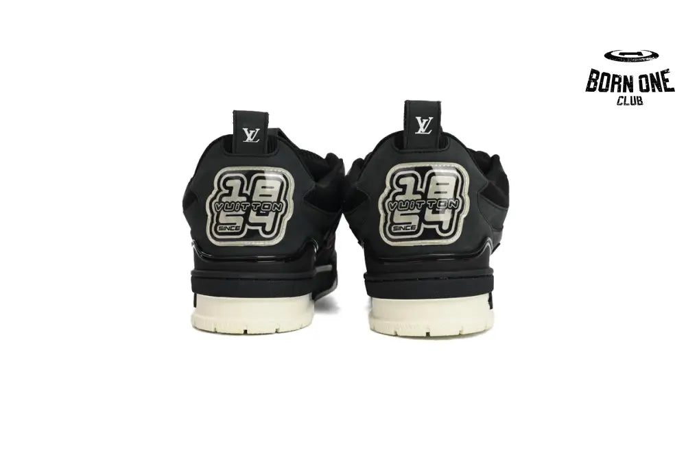 Louis Vuitton LV Skate Sneaker Black White 1AARR2