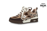 Louis Vuitton LV Skate Sneaker Brown Snakeskin 1ABMG6