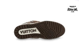 Louis Vuitton LV Skate Sneaker Brown Snakeskin 1ABMG6
