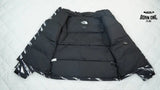 The North Face Splicing White And Black Zebra Jaqueta
