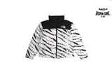 The North Face Splicing White Zebra Jaqueta