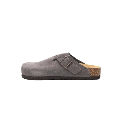Birkenstock Boston Soft Footbed Suede Dark Grey 1021255/1021030