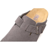 Birkenstock Boston Soft Footbed Suede Dark Grey 1021255/1021030