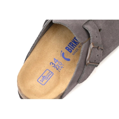 Birkenstock Boston Soft Footbed Suede Dark Grey 1021255/1021030