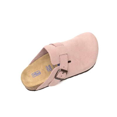 Birkenstock Boston Suede Leather Light Rose 1026171