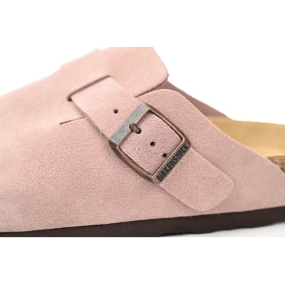 Birkenstock Boston Suede Leather Light Rose 1026171