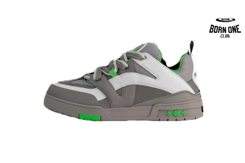 Louis Vuitton LV Skate Sneaker Grey Green 1ABZ4R