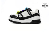 Louis Vuitton Trainer Maxi Black White 1AB8SC/1AB8SI