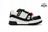 Louis Vuitton Trainer Maxi Black White 1AB8SC/1AB8SI