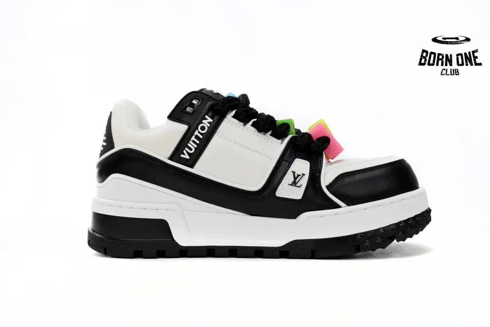 Louis Vuitton Trainer Maxi Black White 1AB8SC/1AB8SI
