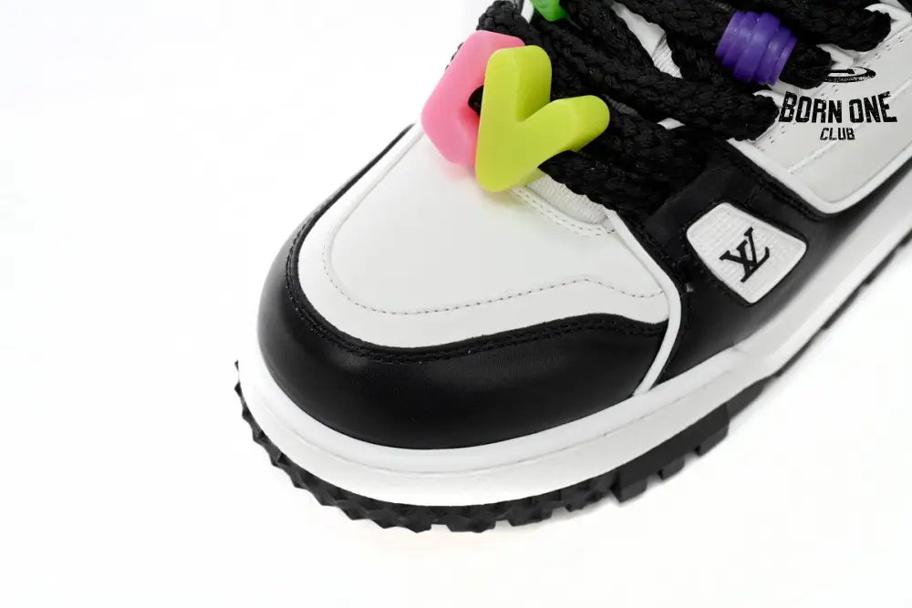 Louis Vuitton Trainer Maxi Black White 1AB8SC/1AB8SI